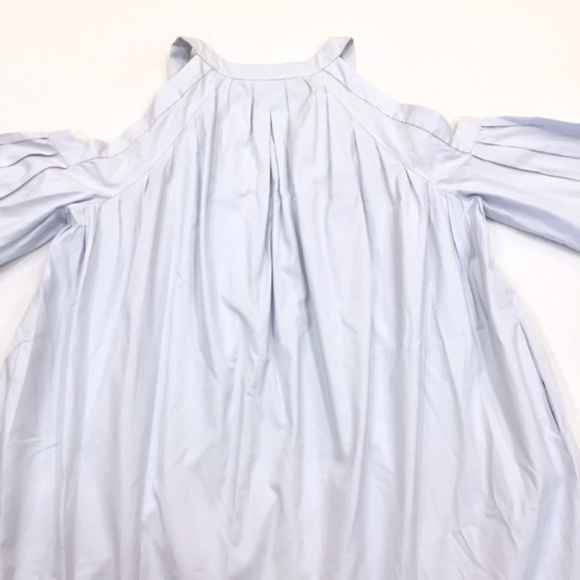 Rebecca Minkoff Light Blue Cold Shoulder Dress - Picture 6 of 8